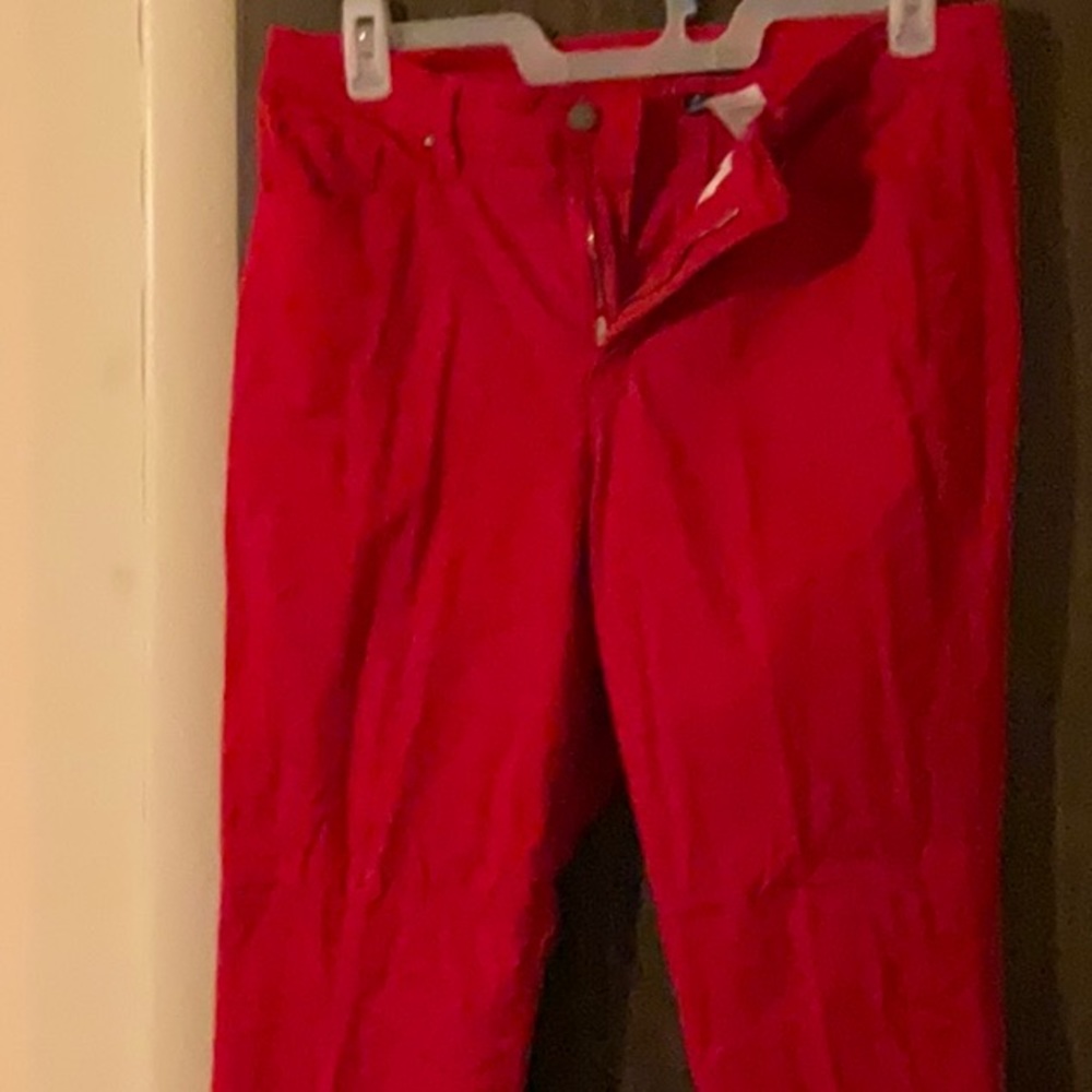 Red pants
